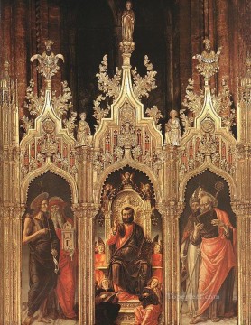  14 Obras - Tríptico de San Marcos 1474 Bartolomeo Vivarini